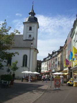 Dinslaken : Duisburgerstraße, Evangelische Stadtkirche